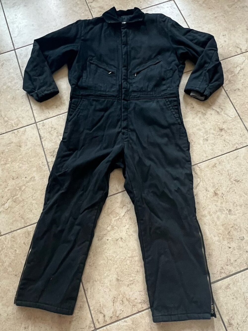 VTG Walls Blizzard Pruf Insulated Coveralls 2XL Regular 44x28 Quilt Lined USA